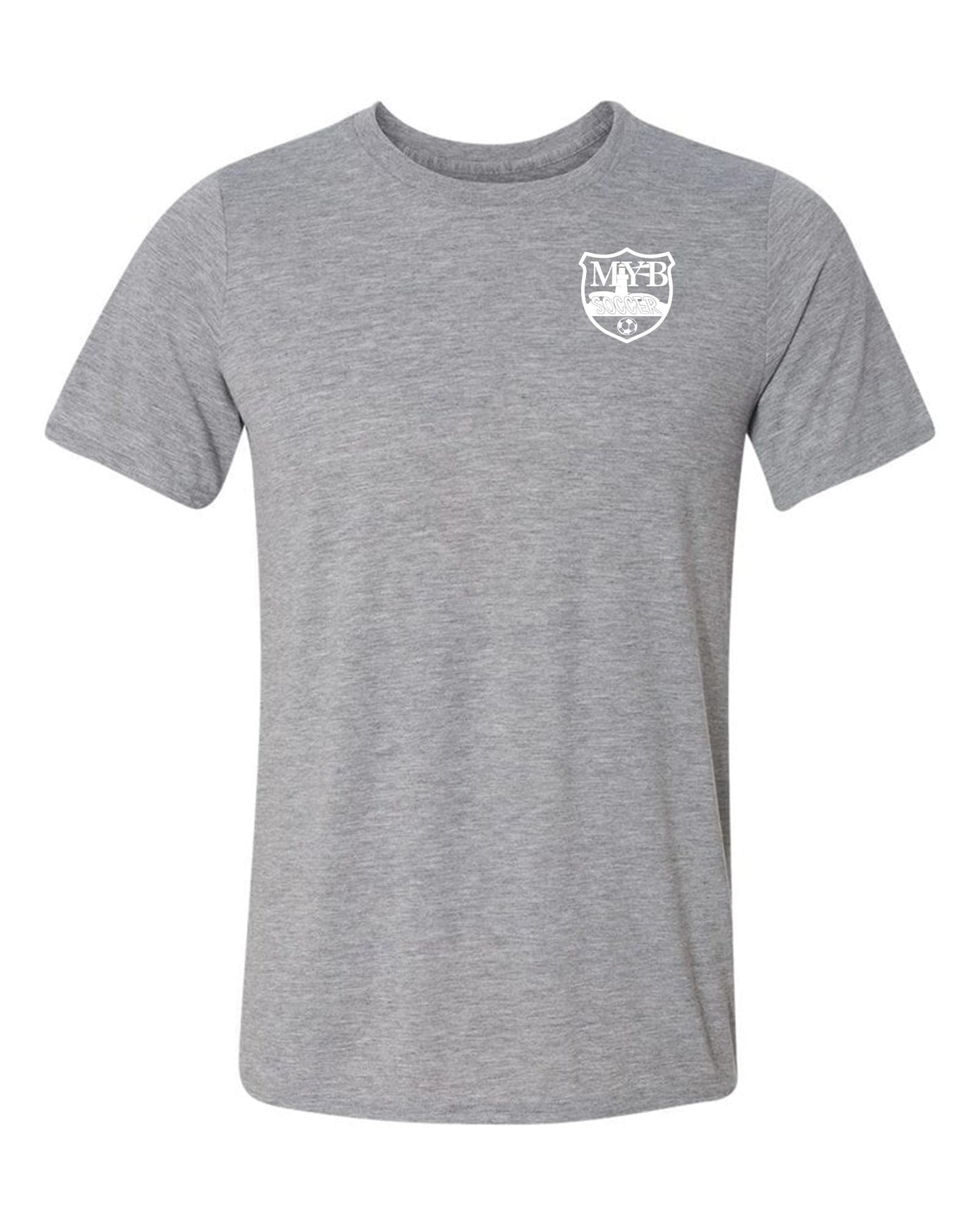 MYB SS T-shirt - Dark Green or Sport Grey Training Wear Youth Medium Sport Grey - Third Coast Soccer