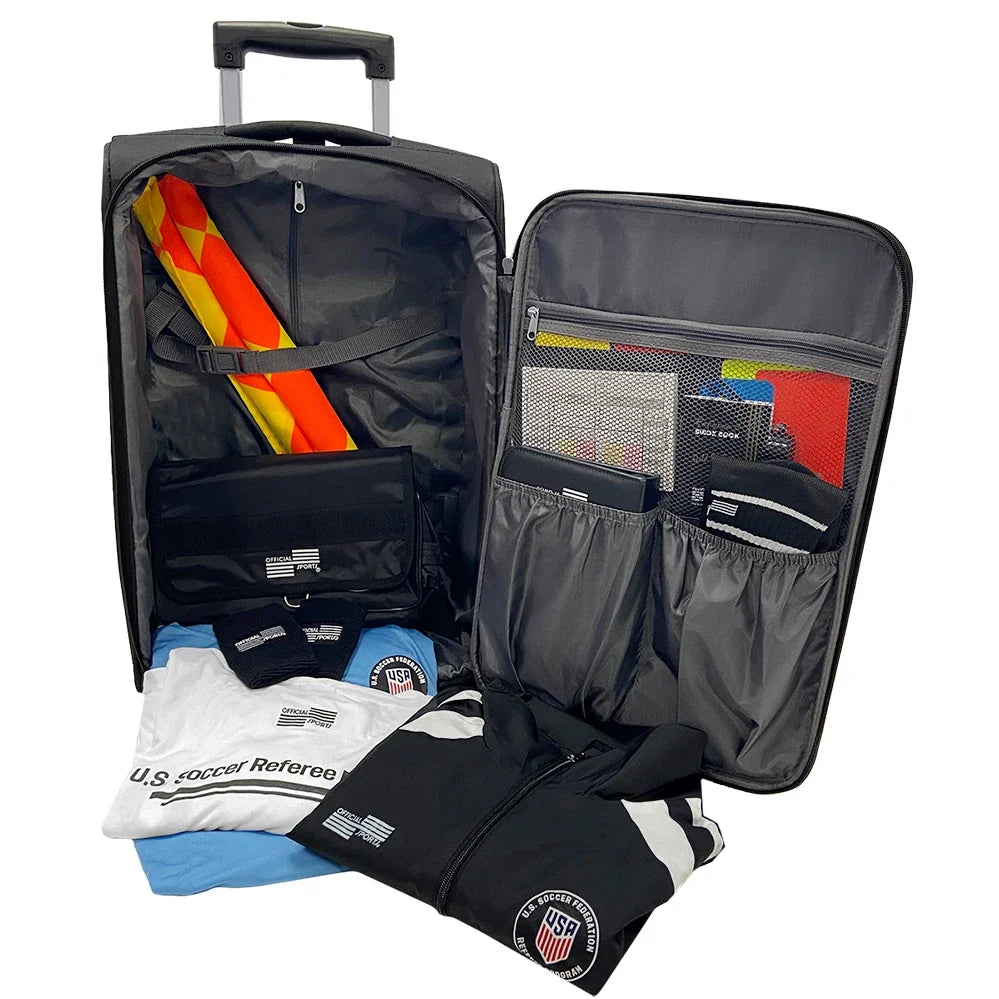 Official Sports Soft Side Roller Bag Referee Accessories - Third Coast Soccer