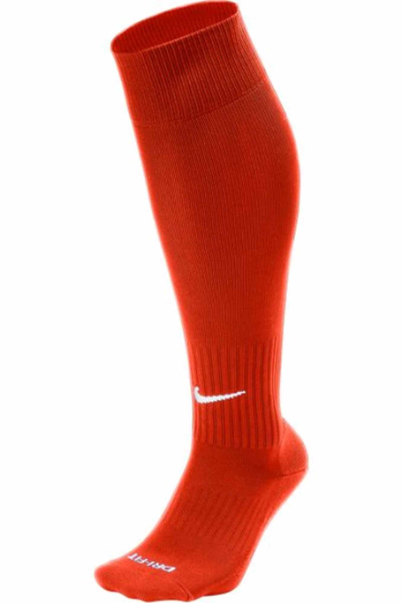 Nike ACS Classic II Sock - Orange, White and Navy Socks Orange Medium (5-8.5) - Third Coast Soccer