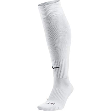Nike ACS Classic II Sock - Orange, White and Navy Socks White Large (9-13) - Third Coast Soccer