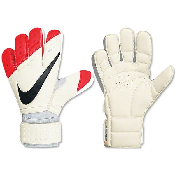 Nike Premier SGT Goalkeeper Glove - White/Total Orange Gloves White/White/Total Orange 10 - Third Coast Soccer