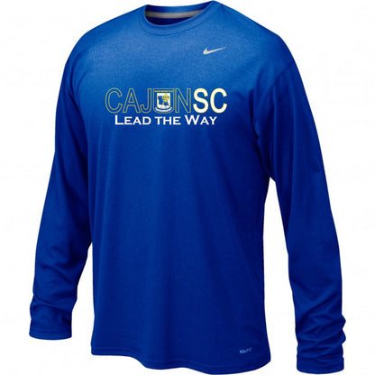 Nike CSC Lead The Way Legend LS Poly Top Training Wear Royal Mens 2Xl - Third Coast Soccer
