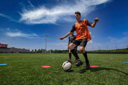 KwikGoal Flat Round Markers (Pack of 10) Coaching Accessories - Third Coast Soccer