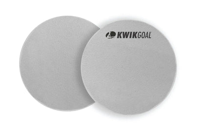 KwikGoal Flat Round Markers (Pack of 10) Coaching Accessories White - Third Coast Soccer