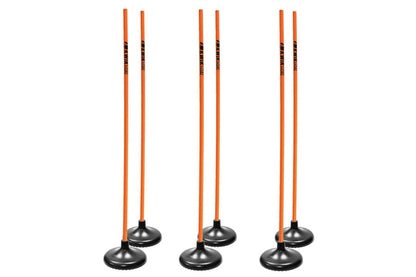 Kwikgoal Premier Coaching Sticks - Hi-Vis Orange Coaching Accessories   - Third Coast Soccer