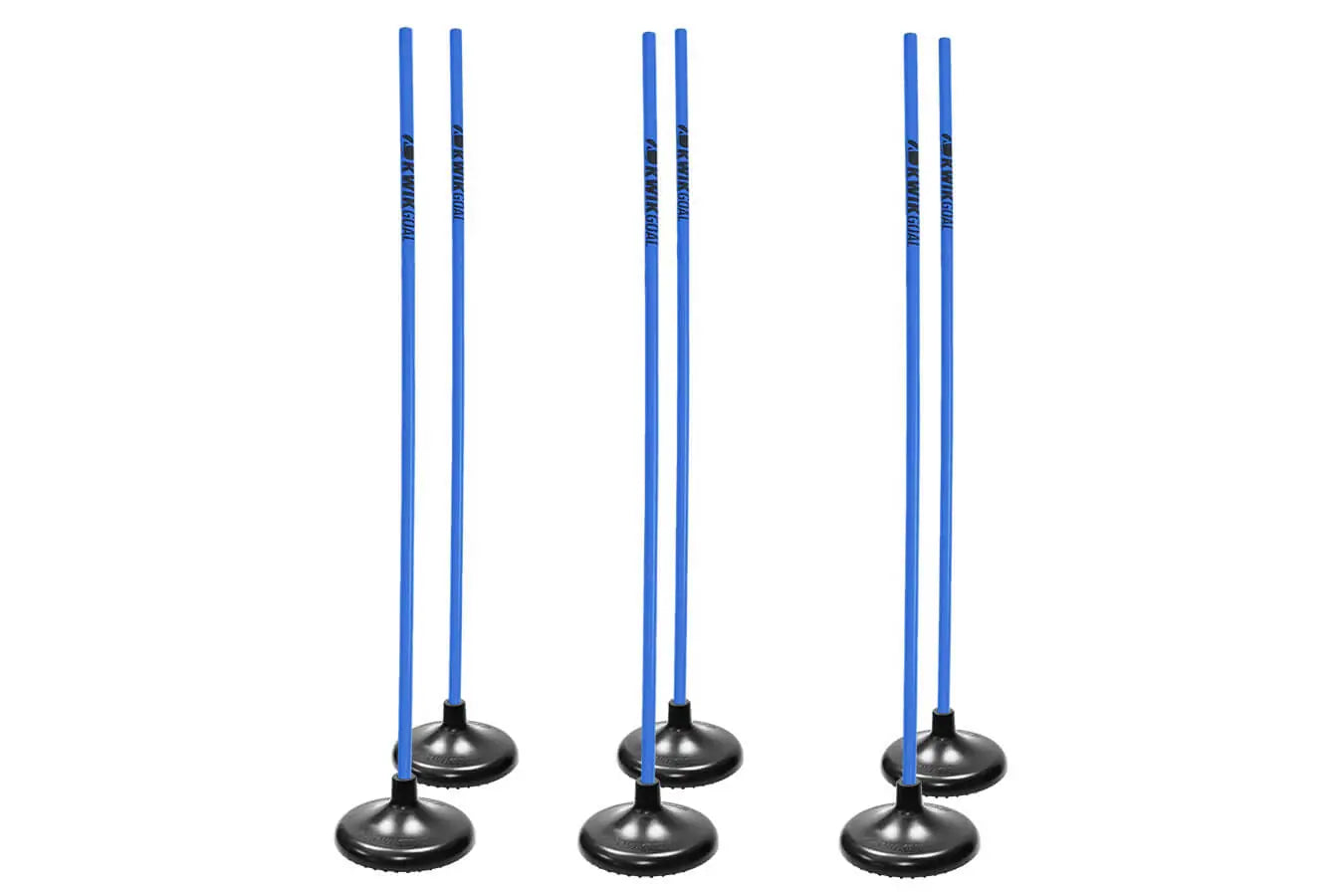 KwikGoal Premier Coaching Sticks - Blue Coaching Accessories   - Third Coast Soccer