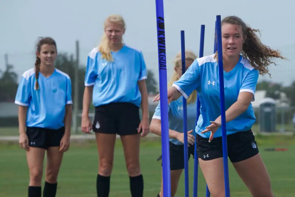 KwikGoal Premier Coaching Sticks - Blue Coaching Accessories   - Third Coast Soccer