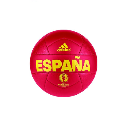 adidas Euro 16 OLP Espana Mini Balls 1 Scarlet/Eqtyellow - Third Coast Soccer
