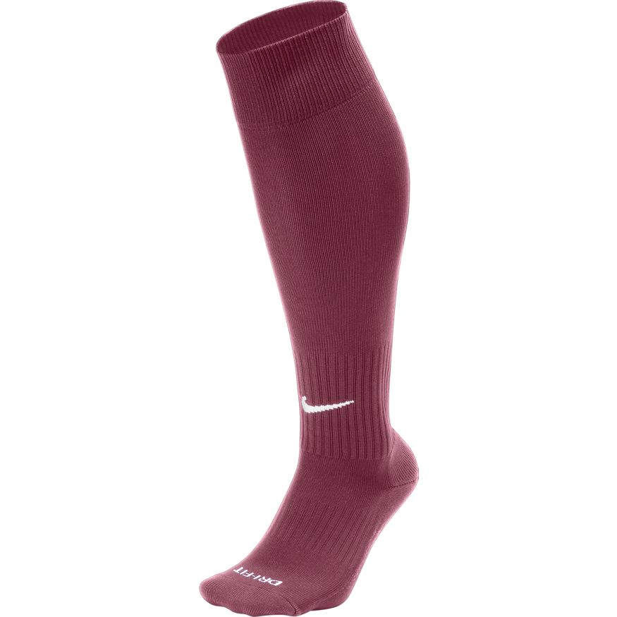 Nike STM Classic II Sock Socks Maroon Medium (5-8.5) - Third Coast Soccer
