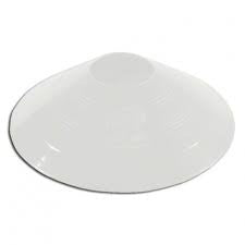 2" Tall Disc Cones Coaching Accessories White  - Third Coast Soccer