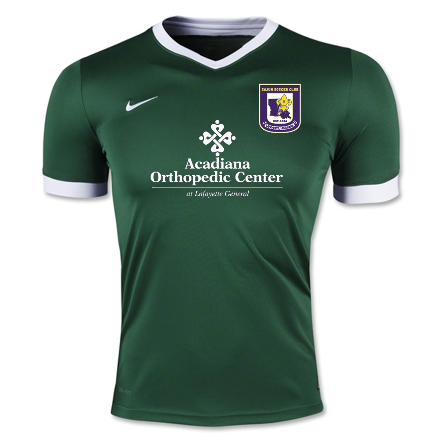Nike CSC Men's Striker IV Jersey Jerseys Green/White Men'S Extra Large - Third Coast Soccer