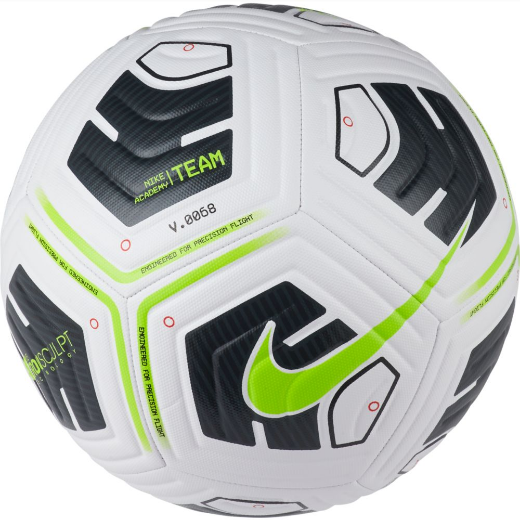 Nike Academy Team IMS Ball - White/Black/Volt Balls White/Black/Volt Size 5 - Third Coast Soccer