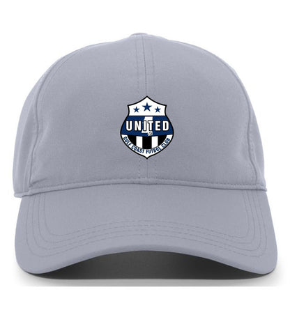 TCS GCU Adjustable Cap Gulf Coast United Spiritwear Silver Full Color Patch - Third Coast Soccer