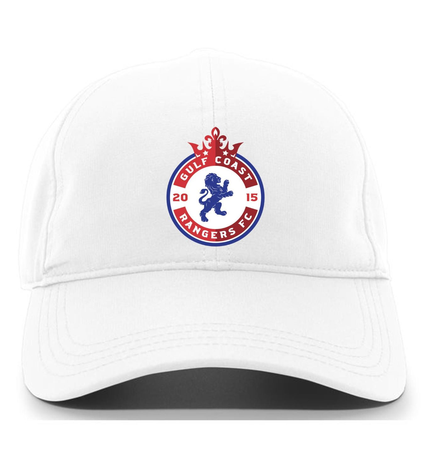 TCS Rangers Adjustable Cap Hat White Full Color Patch - Third Coast Soccer