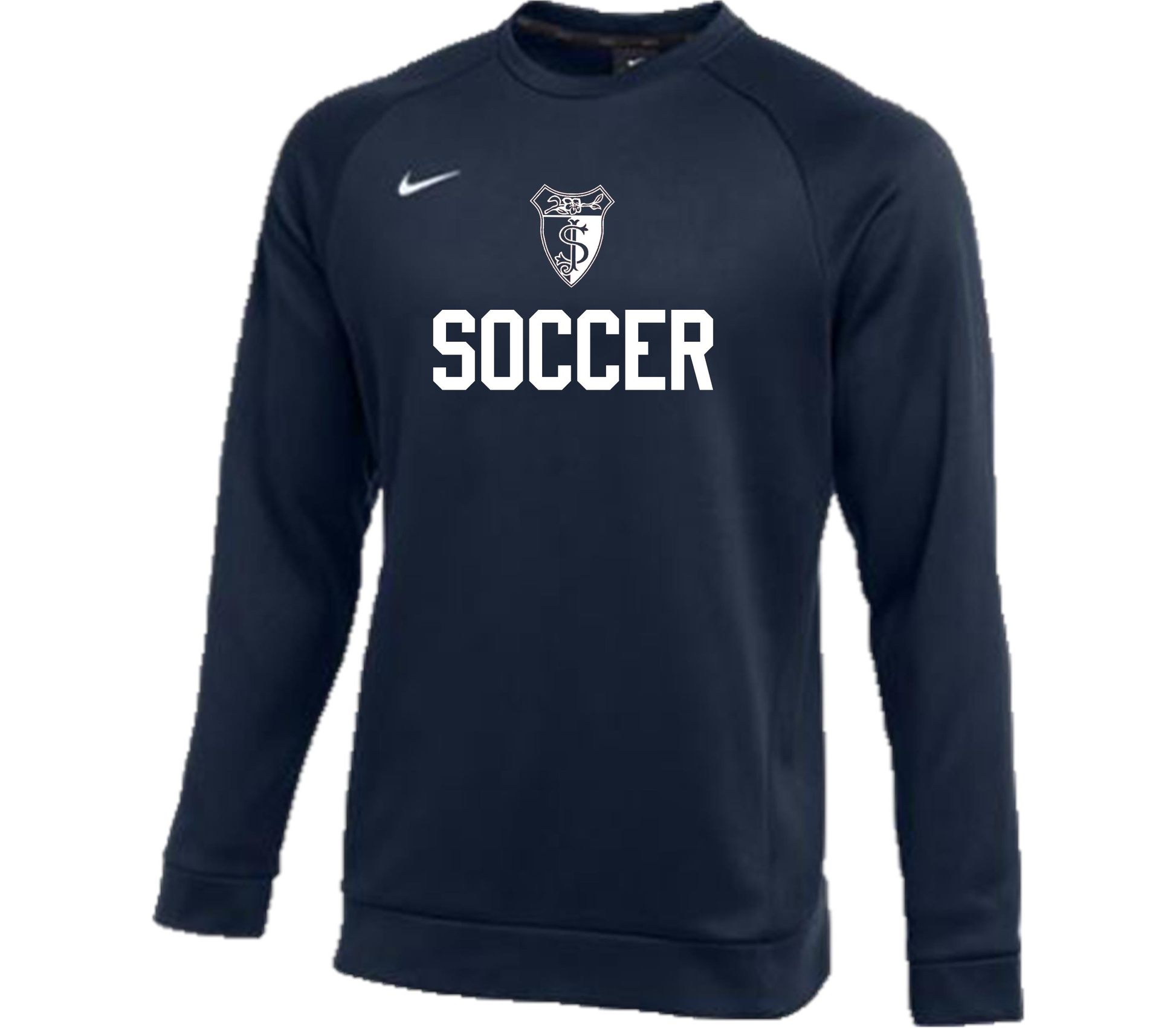 NIKE SJA THERMA CREW St. Joesphs Academy Navy Mens Large - Third Coast Soccer