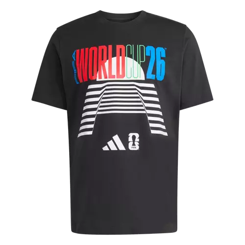 adidas FIFA World Cup 2026 Tour Tee - Black T-Shirts Black Small - Third Coast Soccer