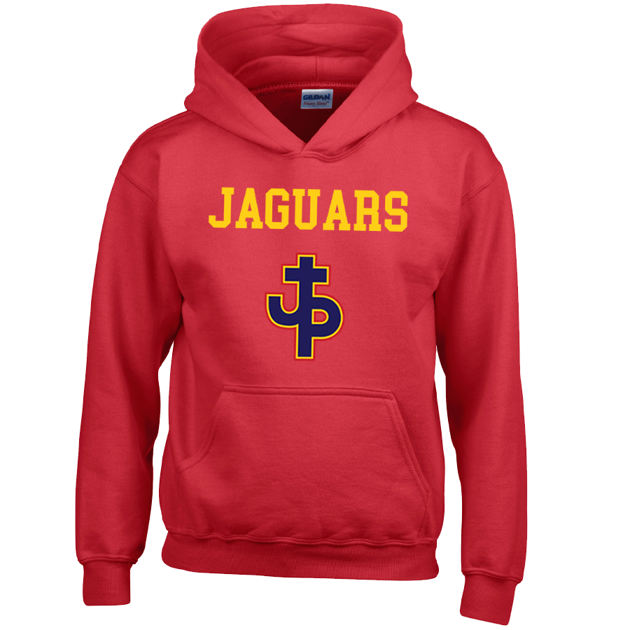 PJP Hooded Sweatshirt - Red Or Navy Pope John Paul Mens Small Navy - Third Coast Soccer