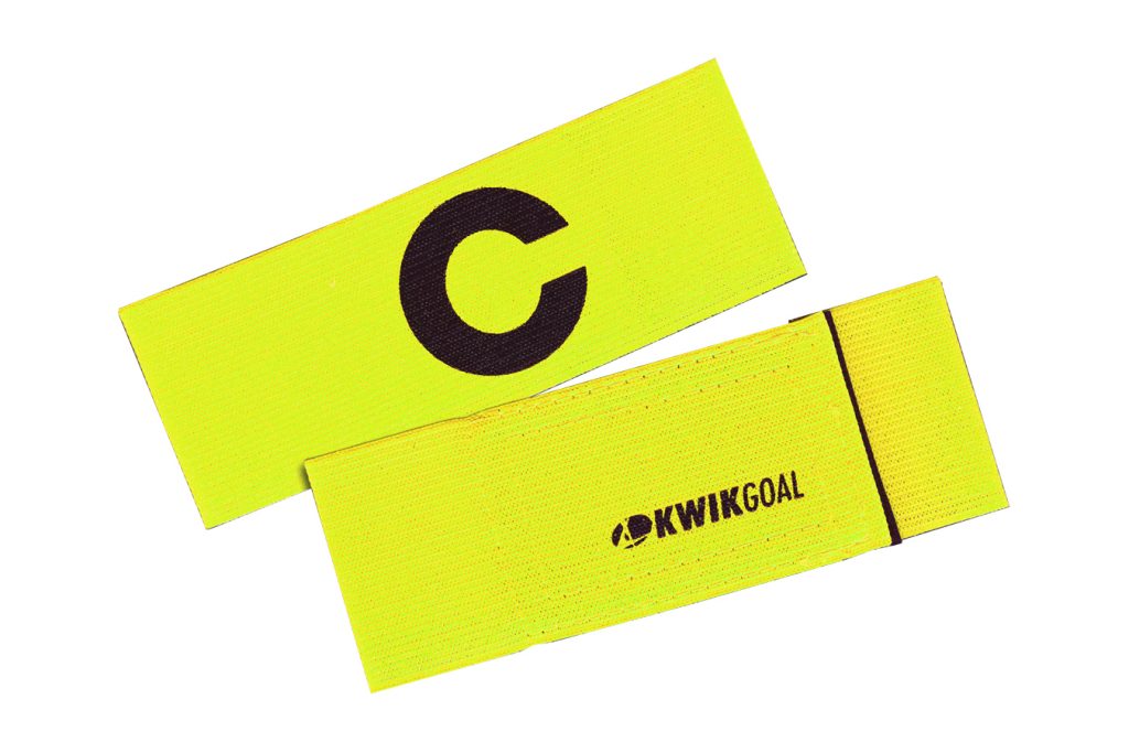Kwikgoal Hi-Vis "C" Armband - Florescent Yellow Player Accessories   - Third Coast Soccer