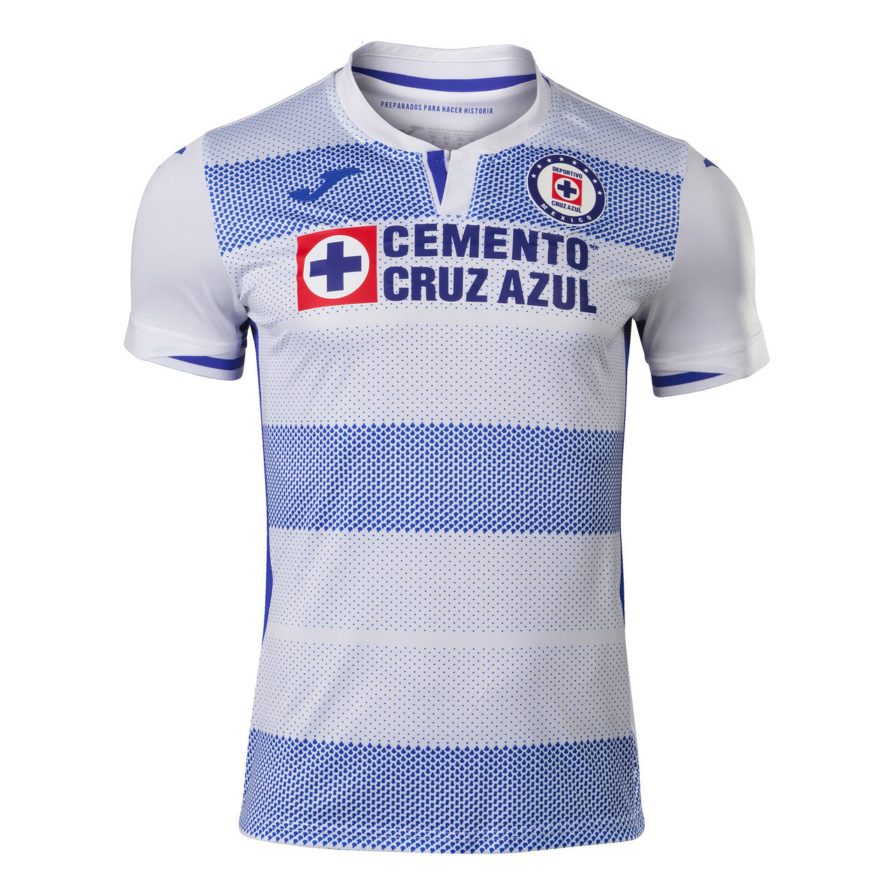 Joma Cruz Azul Away Jersey 20/21 Club Replica Mens Small White/Royal - Third Coast Soccer