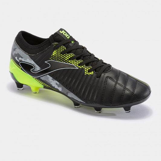 Joma Propulsion Cup FG - Black/Lemon Fluor/White Mens Footwear Black/Lemon Mens 6 - Third Coast Soccer