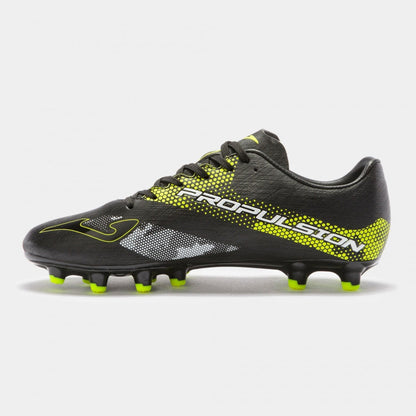 Joma Propulsion FG - Black/Lemon Fluor Mens Footwear   - Third Coast Soccer