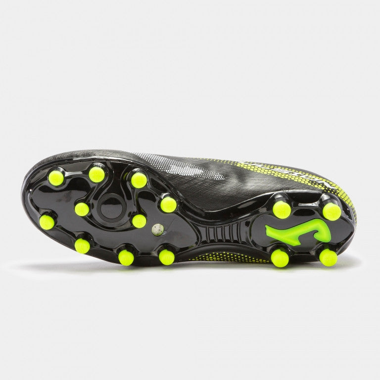 Joma Propulsion FG - Black/Lemon Fluor Mens Footwear   - Third Coast Soccer
