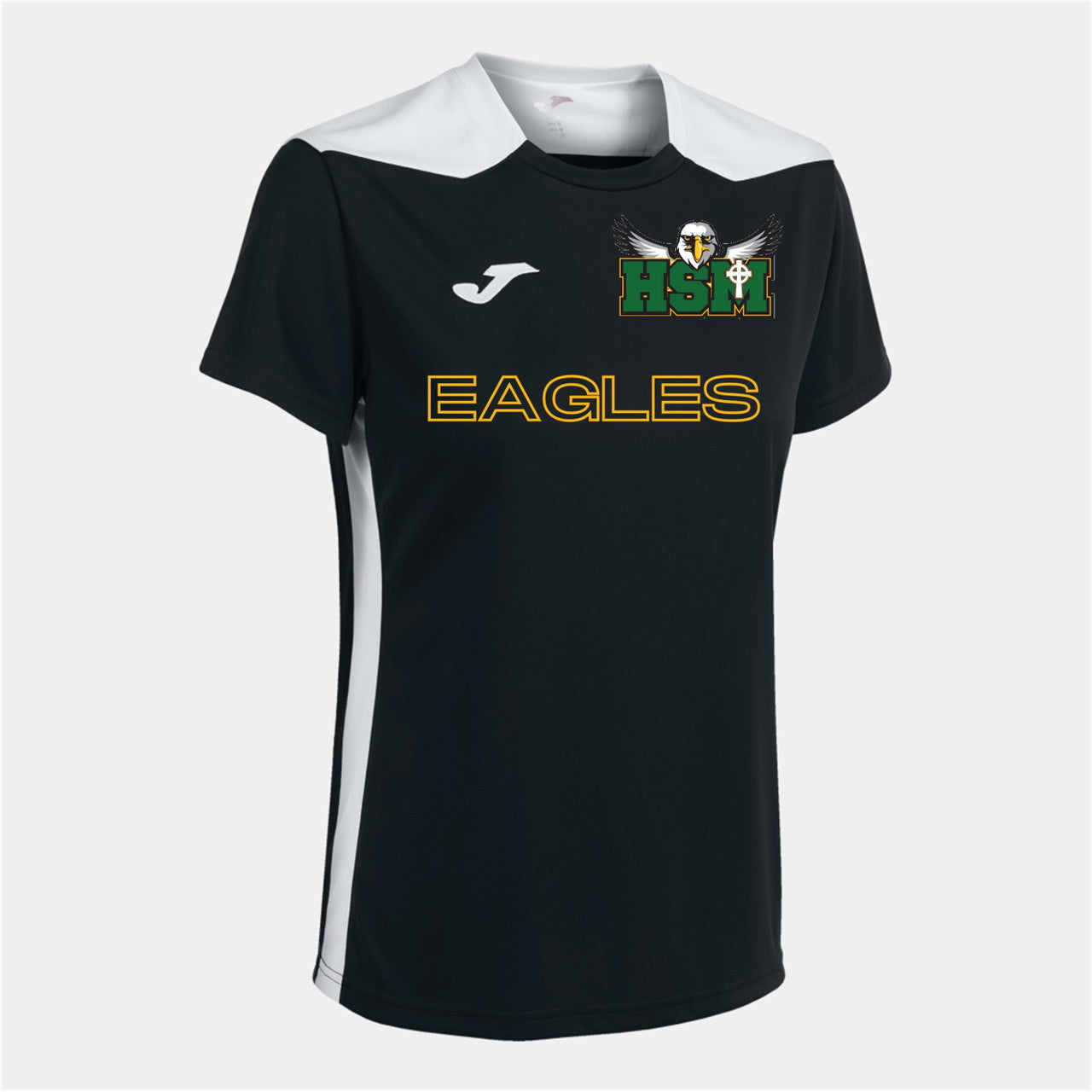 Joma HSM Womens Championship IV Jersey - Black/White Jerseys   - Third Coast Soccer