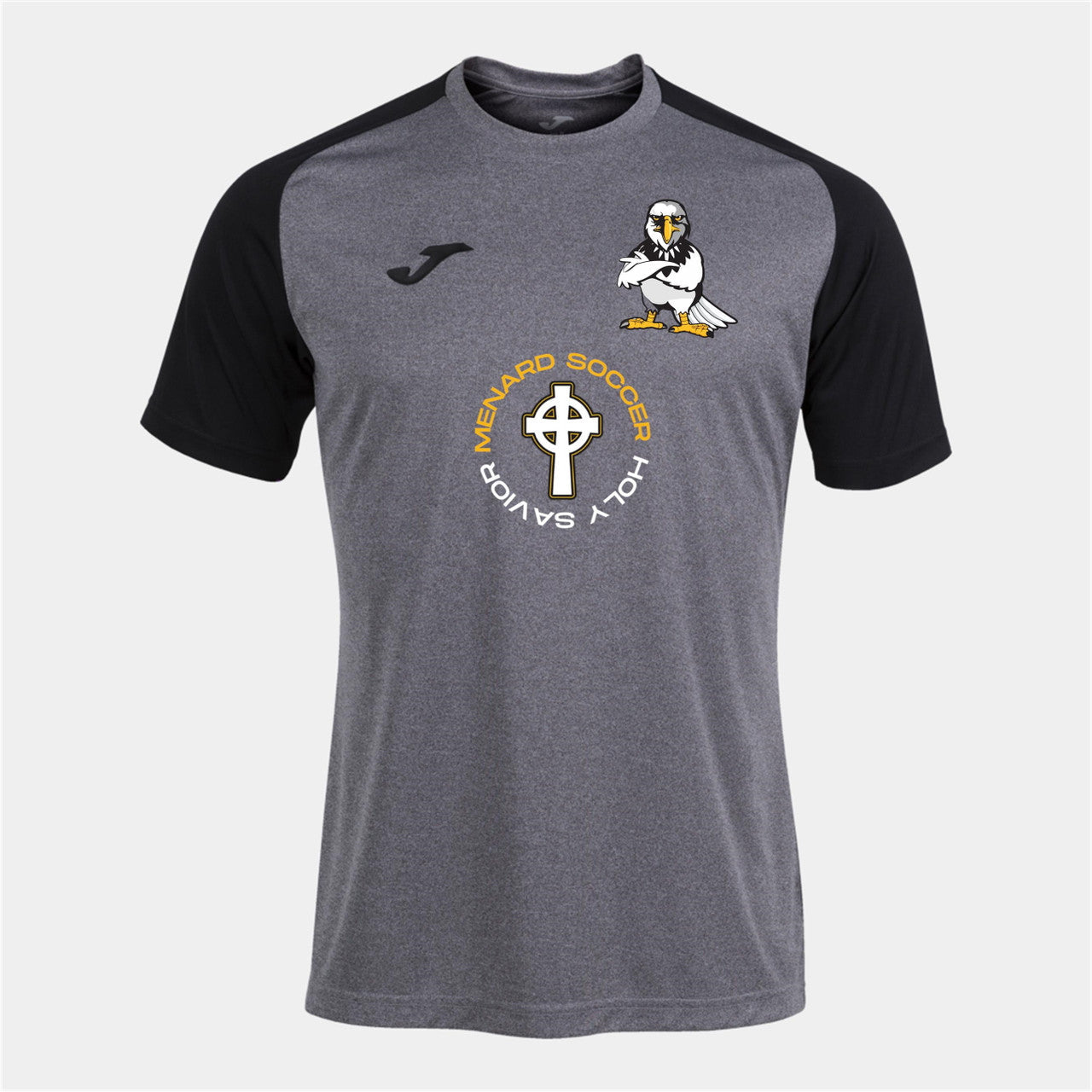 Joma HSM Academy IV Jersey - Grey/Black Jerseys   - Third Coast Soccer