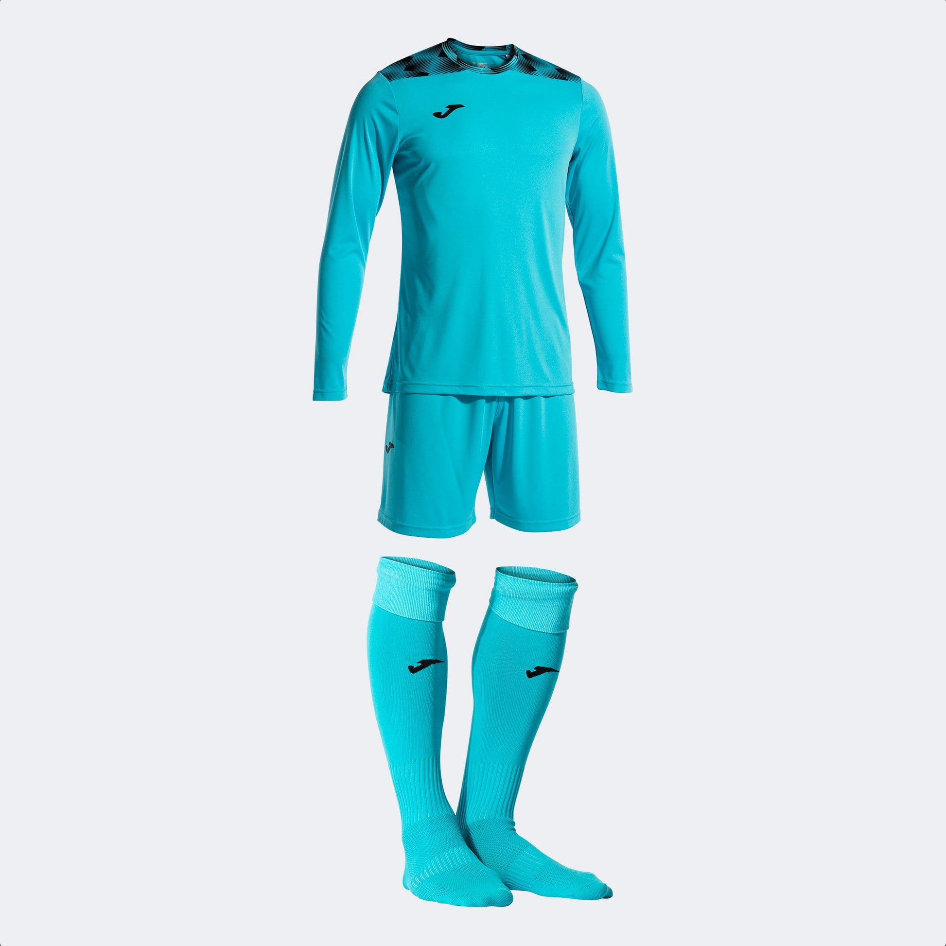 Joma Zamora VII GK Set Goalkeeper Turquoise/Black Mens Small - Third Coast Soccer