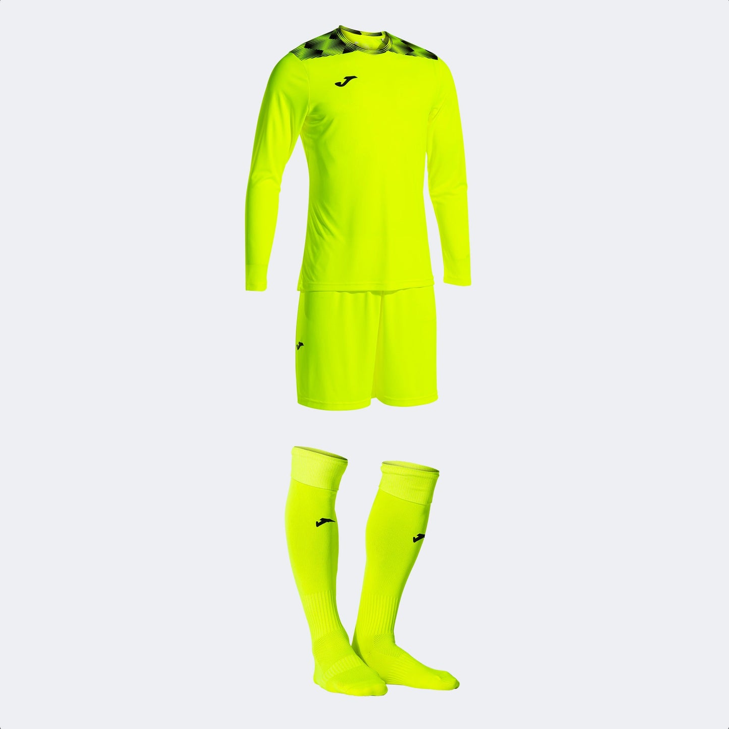 Joma Zamora VII GK Set Goalkeeper Yellow/Black Mens Small - Third Coast Soccer