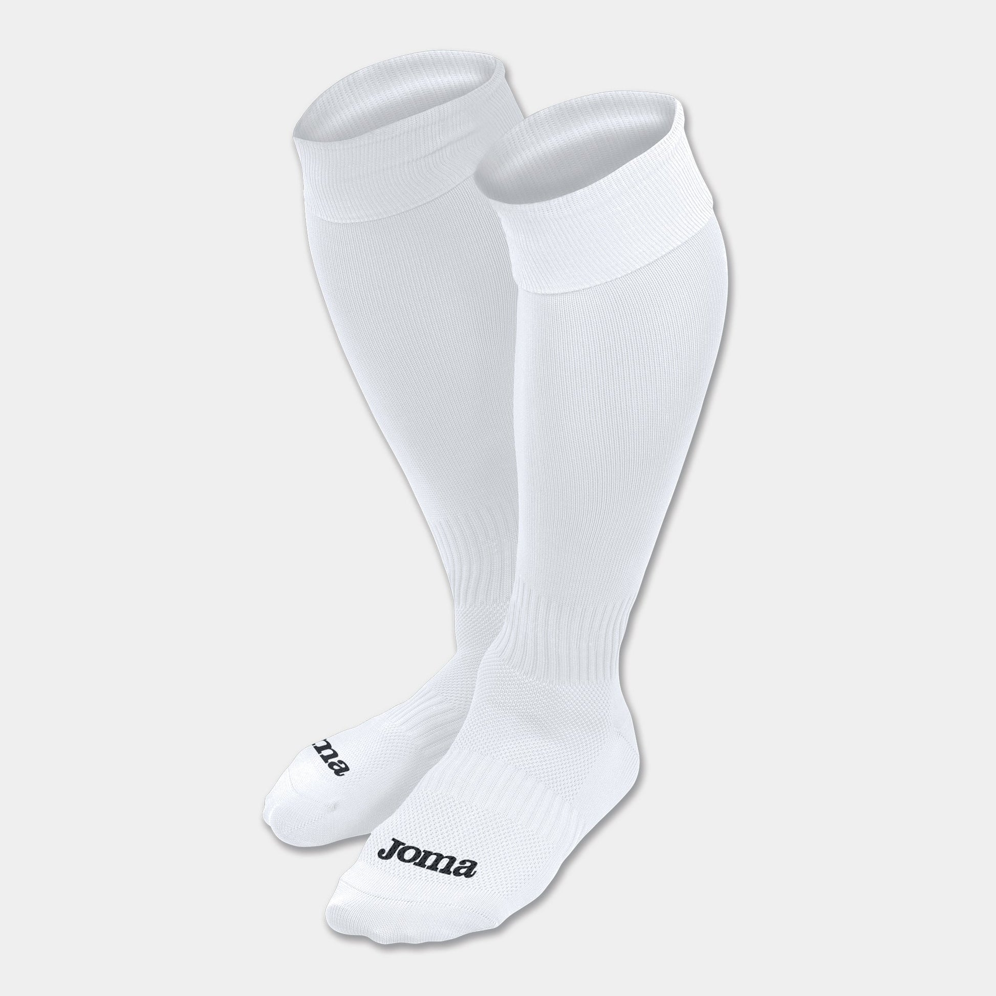 Joma Classic Poly Sock Socks White Small (5-7, 8-9, Etc.) - Third Coast Soccer