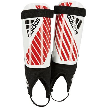 adidas X Youth Shinguard - White/Power Red Youth Shinguards Youth Small White/Power Red - Third Coast Soccer