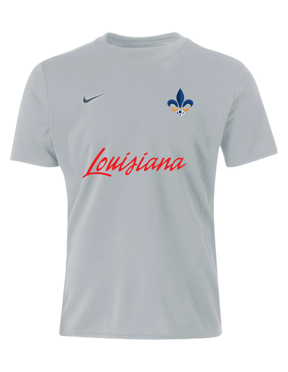 Nike Louisiana Select Youth Park VII Goalkeeper Jersey - Wolf Grey Louisiana ODP   - Third Coast Soccer