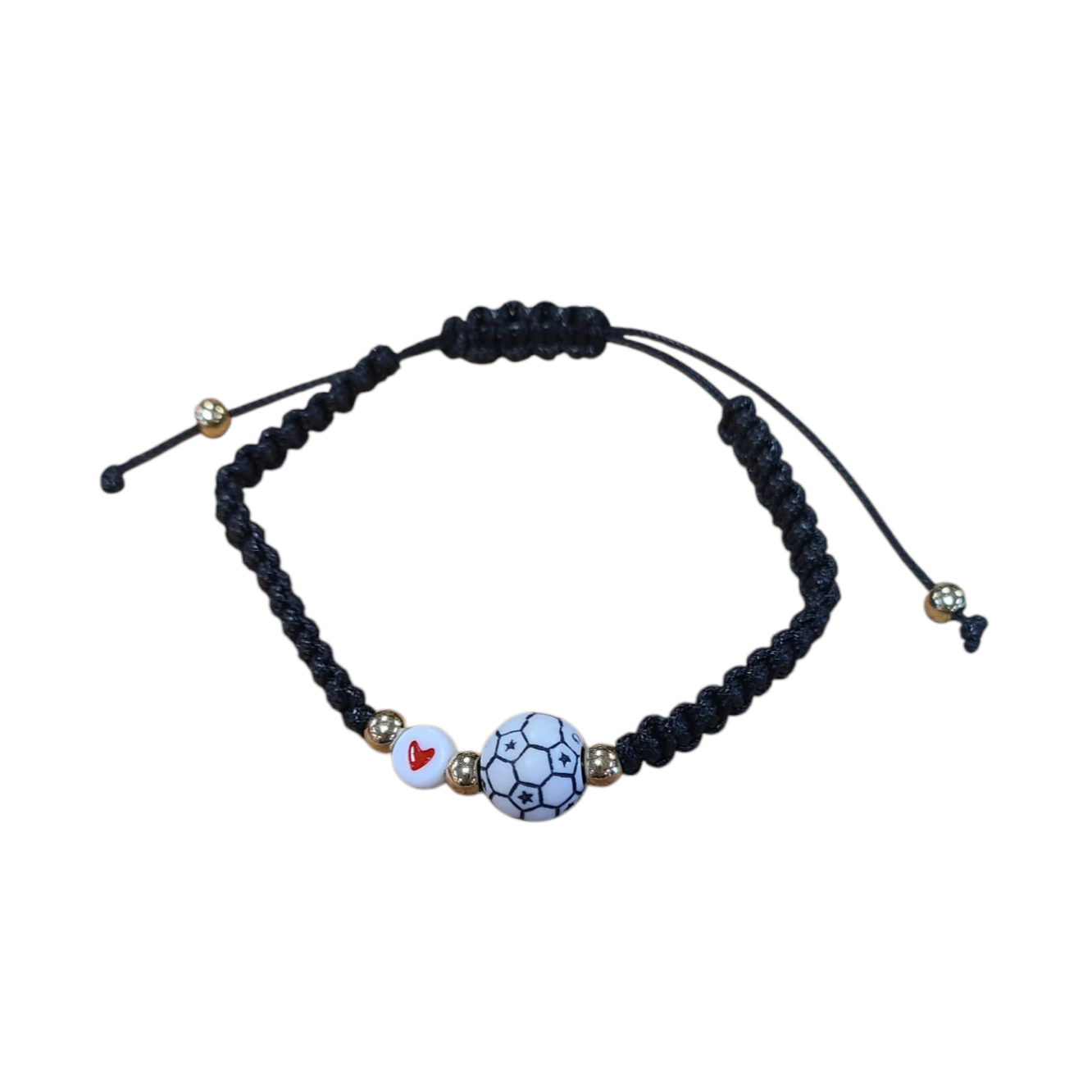 RPS Designs Adjustable Love Soccer Ball Bracelet Jewelry - Third Coast Soccer
