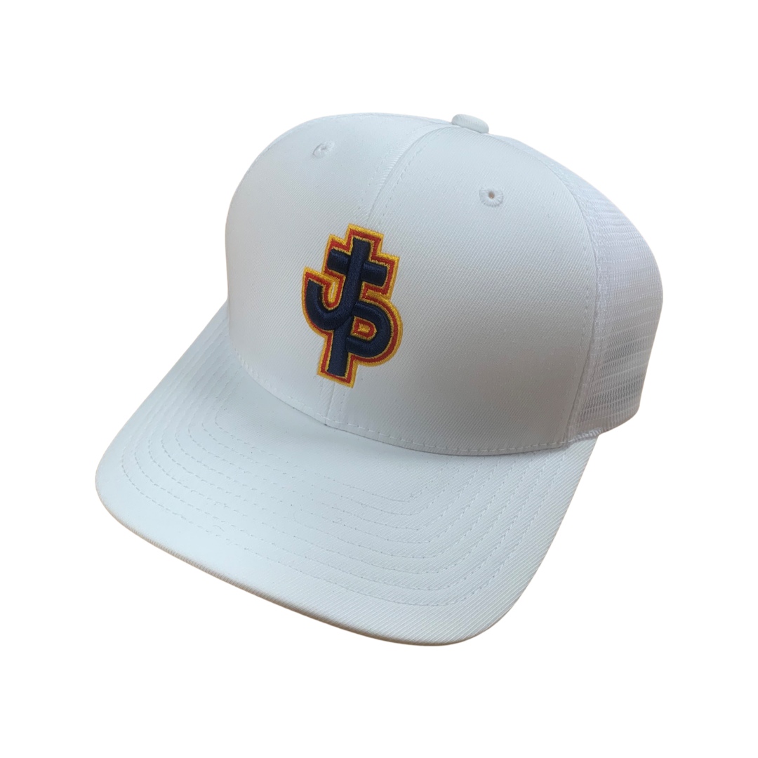 PJP Flex-Fit Trucker Hat Pope John Paul Red/White Gold Pjp - Third Coast Soccer