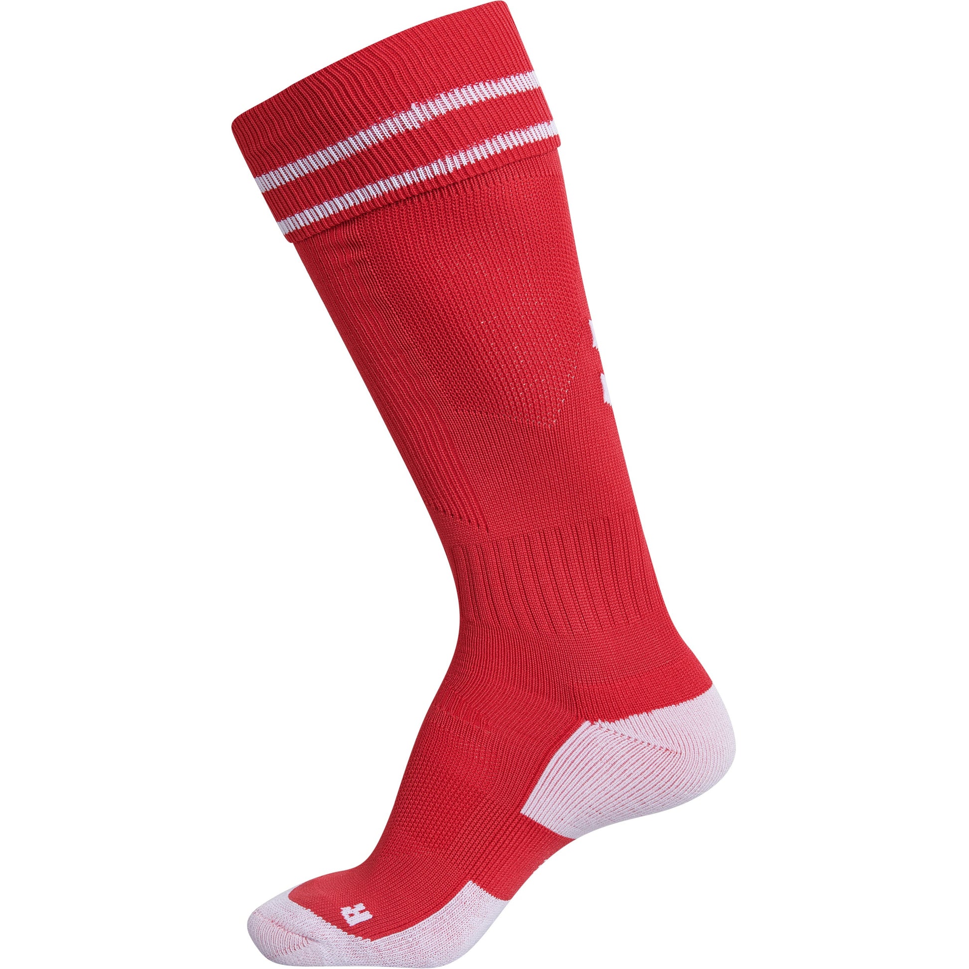 Hummel Element Football Sock Socks True Red/White Small (4Y-6Y) - Third Coast Soccer