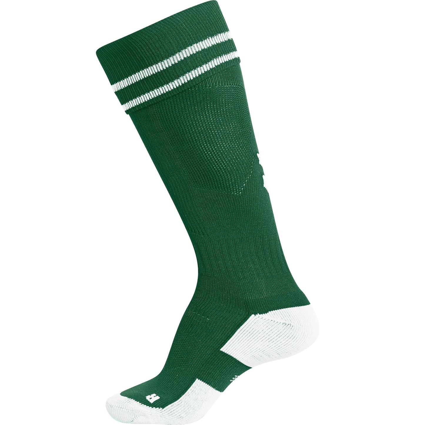 Hummel Element Football Sock Socks Evergreen/White Small (4Y-6Y) - Third Coast Soccer
