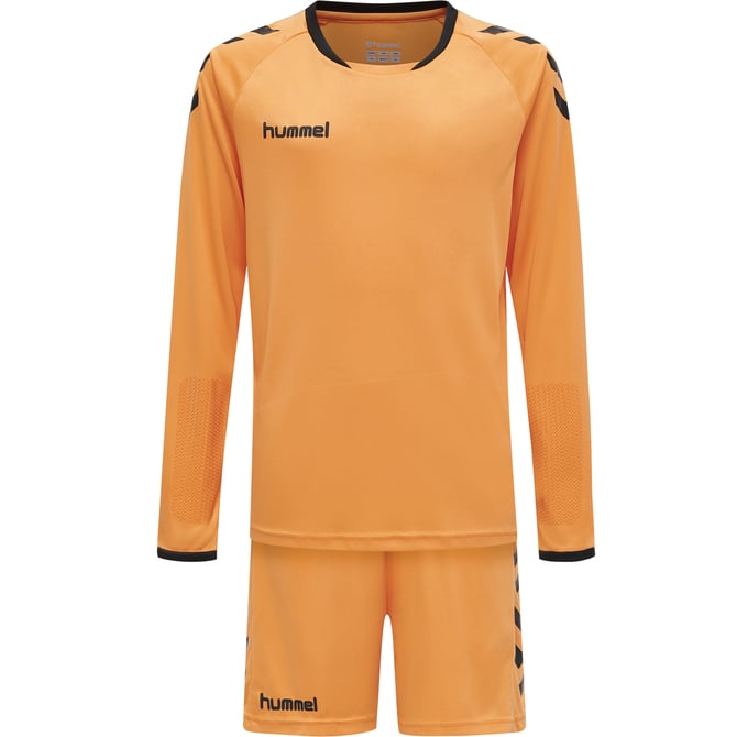 Hummel Core Goalkeeper Set Goalkeeper Tangerine Mens XSmall - Third Coast Soccer