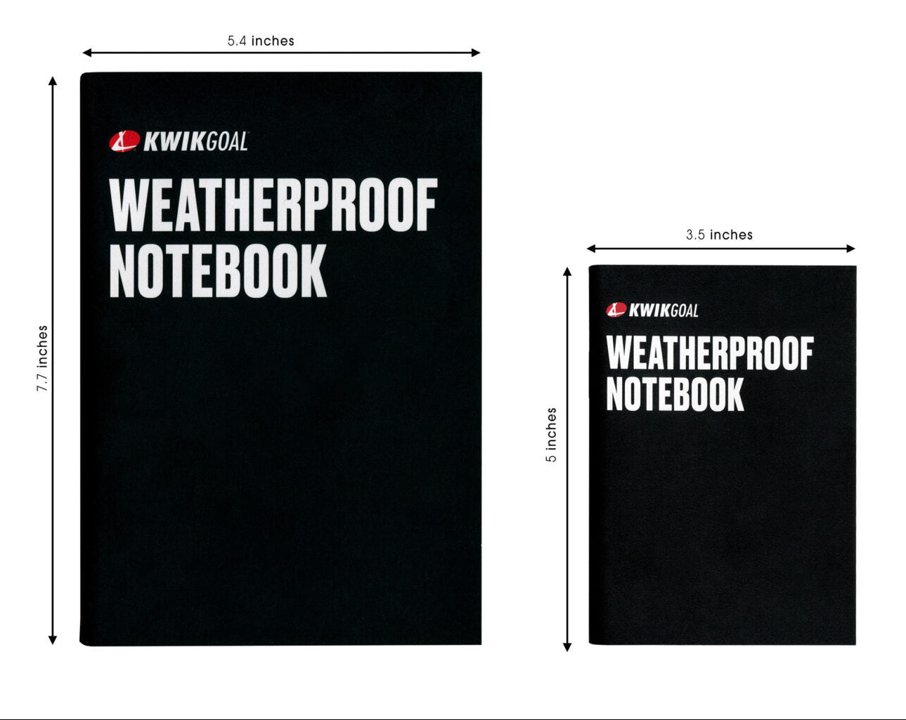 KwikGoal Weather Proof Notebook Coaching Accessories - Third Coast Soccer