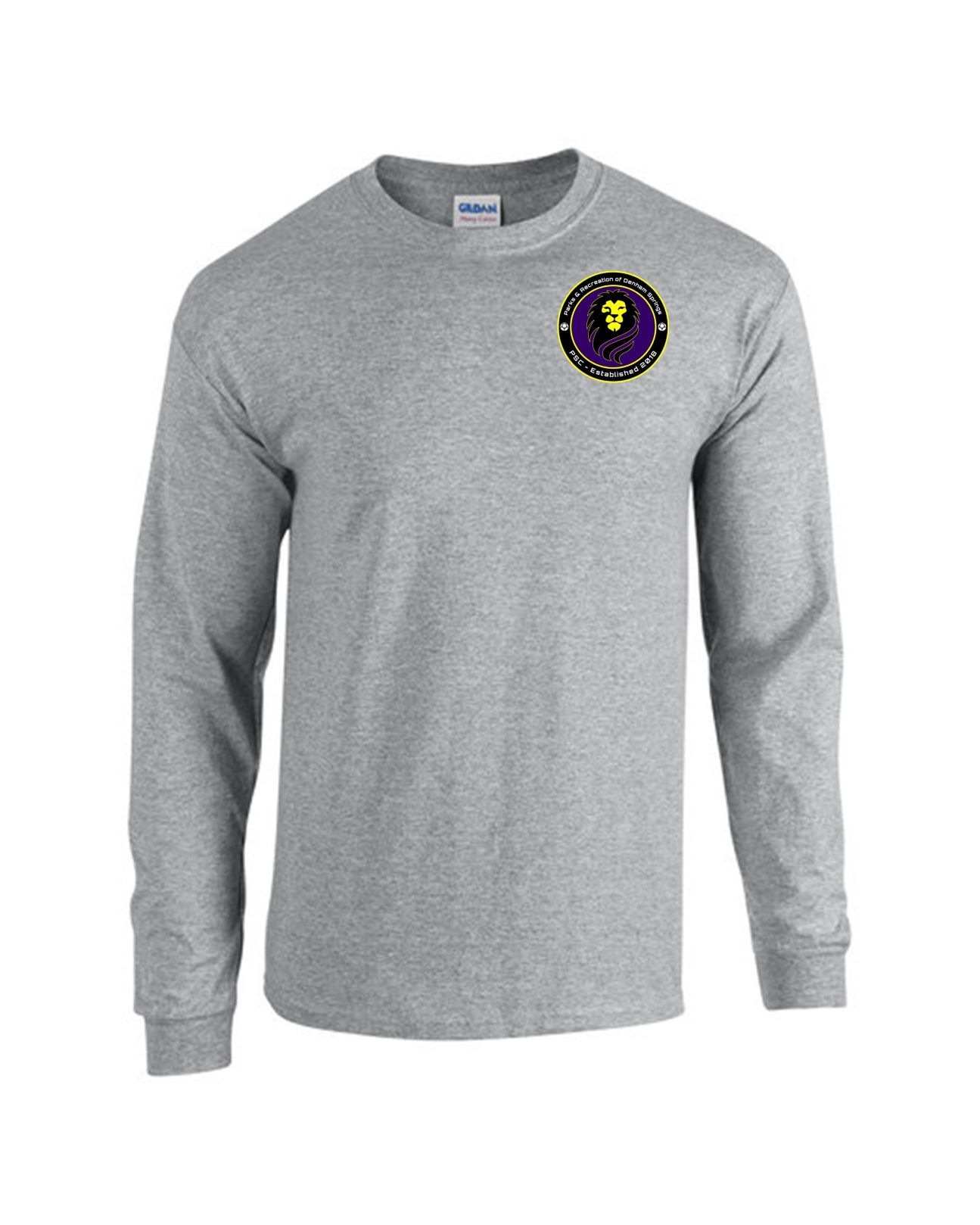 PARDS Long-Sleeve T-Shirt PARDS 2325 Mens Small Sport Grey - Third Coast Soccer