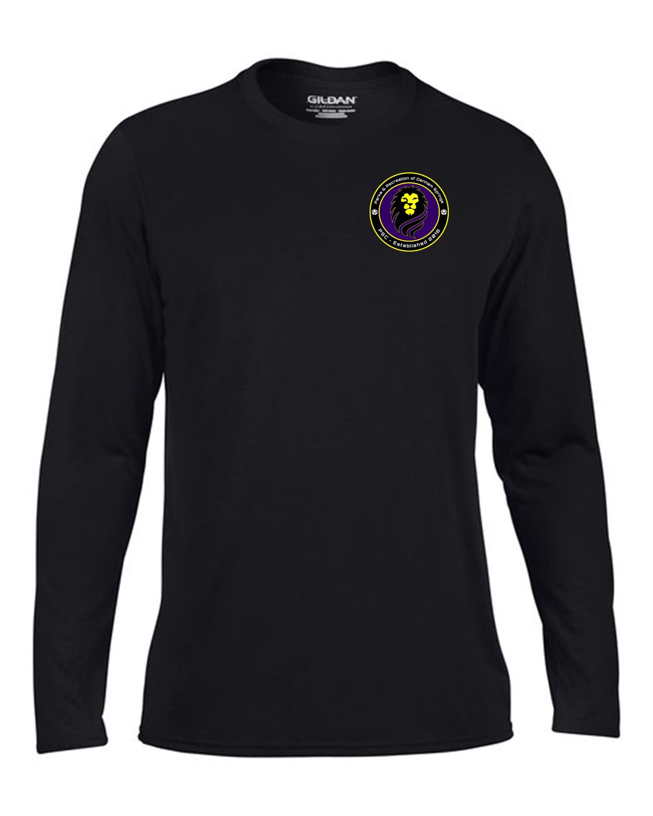 PARDS Long-Sleeve T-Shirt PARDS 2325 Youth Large Black - Third Coast Soccer