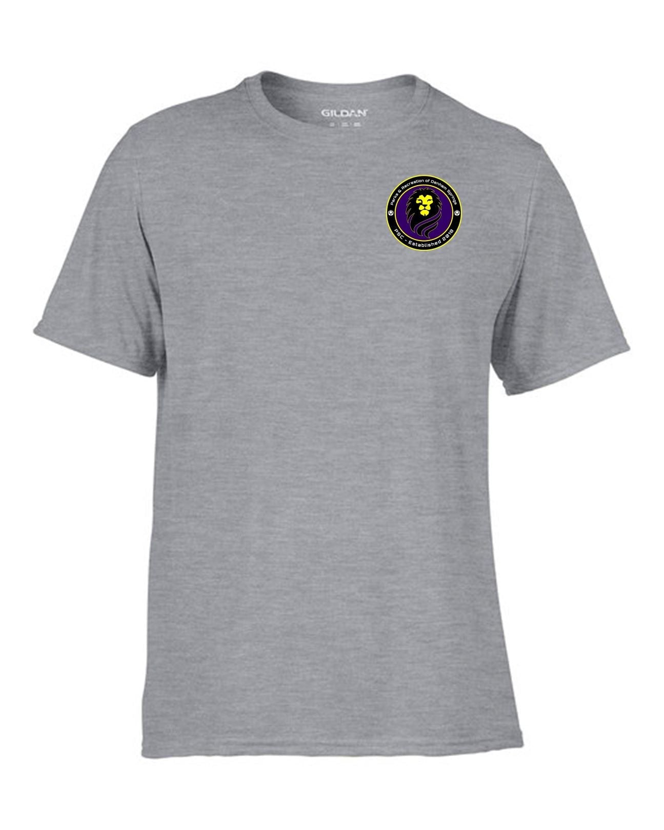 PARDS Short-Sleeve T-Shirt PARDS 2325 Sport Grey Mens 2Xl - Third Coast Soccer