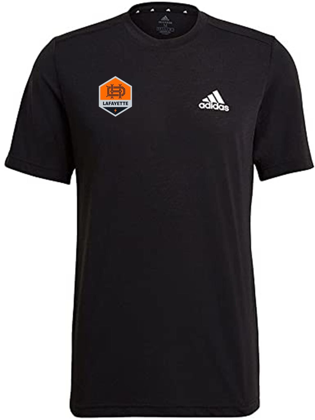 Adidas Dynamo Lafayette Fellready T-Shirt - Black Dynamo Jr Lafayette Spiritwear Mens Large Black/White - Third Coast Soccer