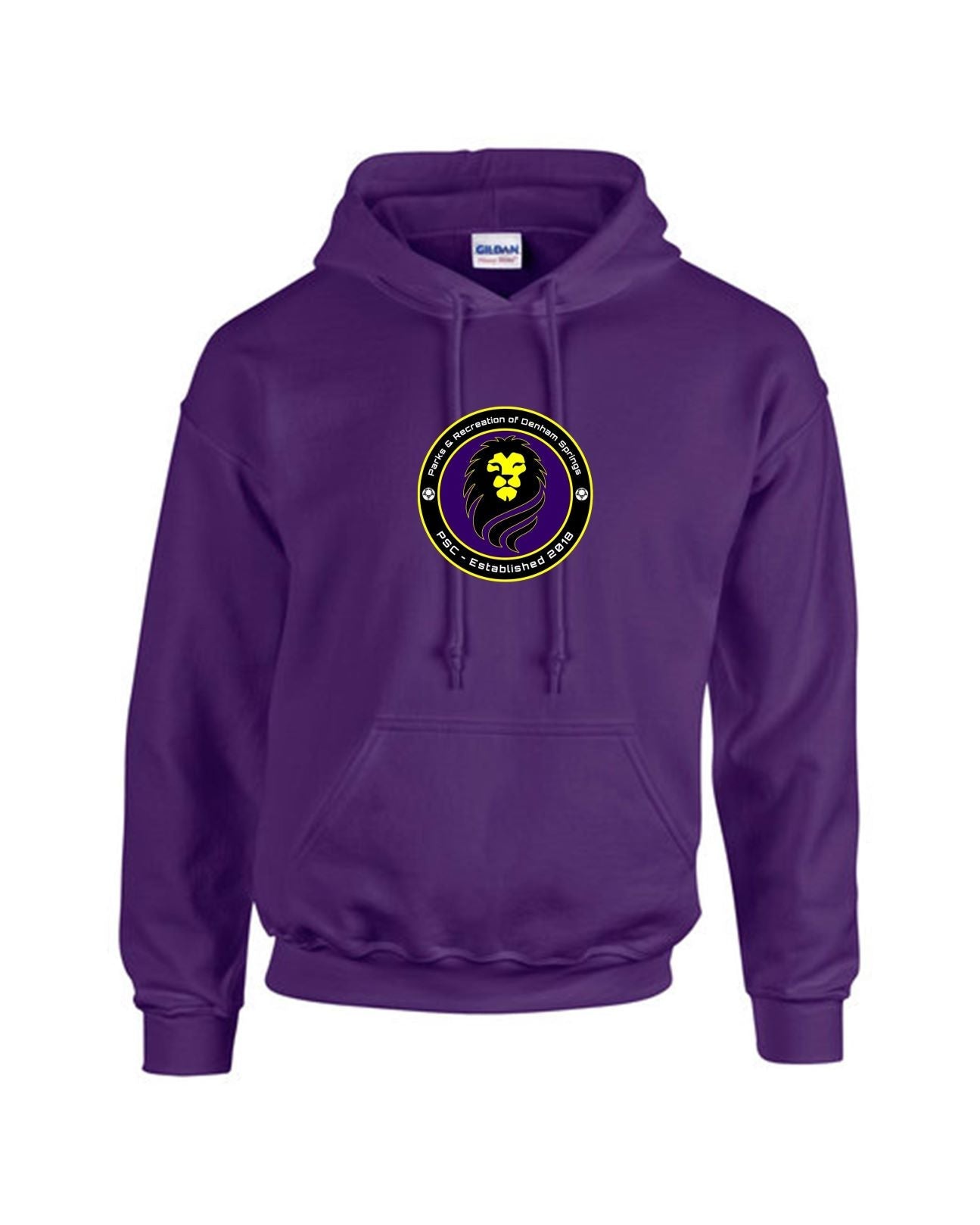PARDS Hooded Sweatshirt PARDS 2325 Mens 2Xl Purple - Third Coast Soccer