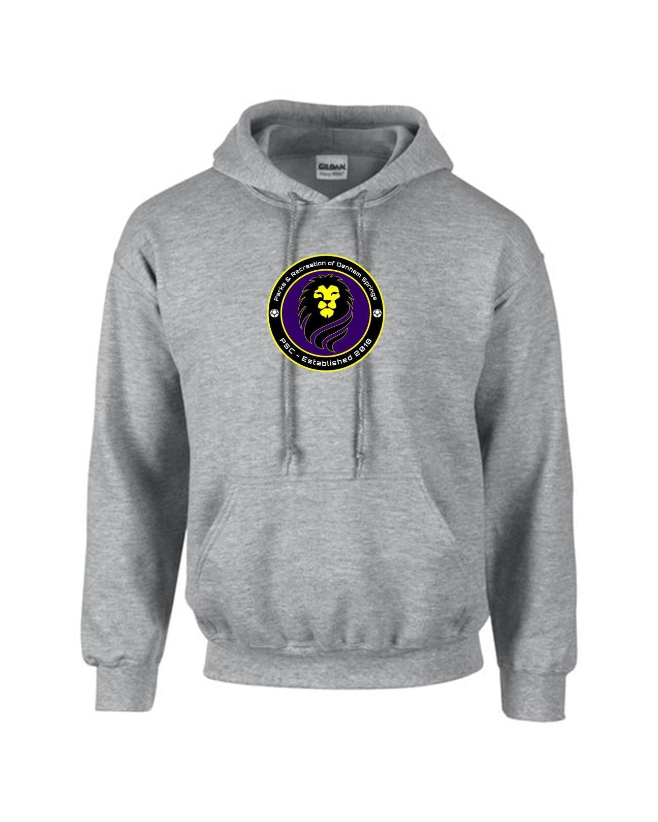 PARDS Hooded Sweatshirt PARDS 2325 Youth Large Sport Grey - Third Coast Soccer