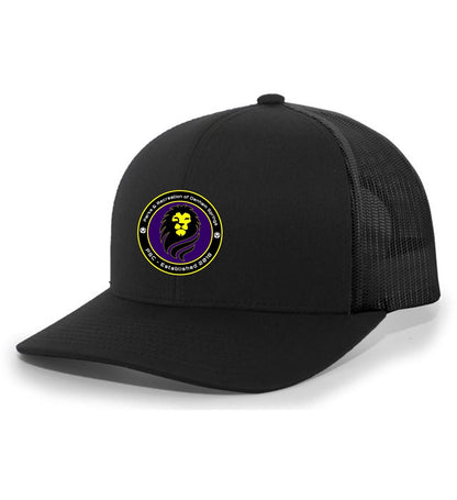 TCS PARDS Trucker Hat PARDS 2325 Black/Black Full Color Patch - Third Coast Soccer