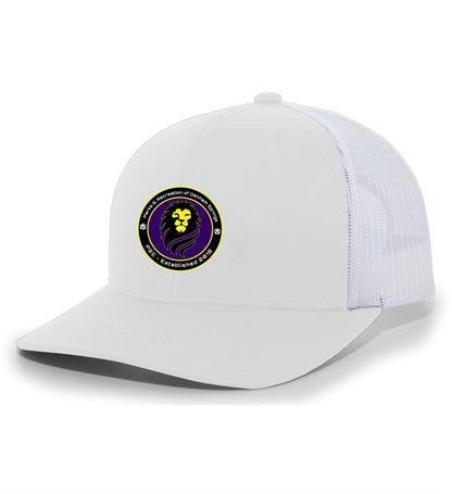 TCS PARDS Trucker Hat PARDS 2325 White/White Full Color Patch - Third Coast Soccer