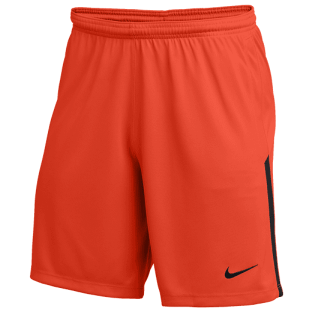 Nike League Knit II Short apparel closeout Team Orange/Black Mens Medium - Third Coast Soccer