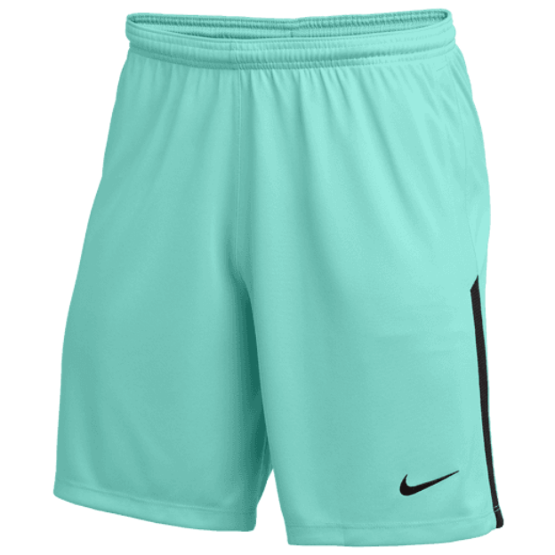 Nike League Knit II Short apparel closeout Hyper Turquoise/Black Mens Small - Third Coast Soccer