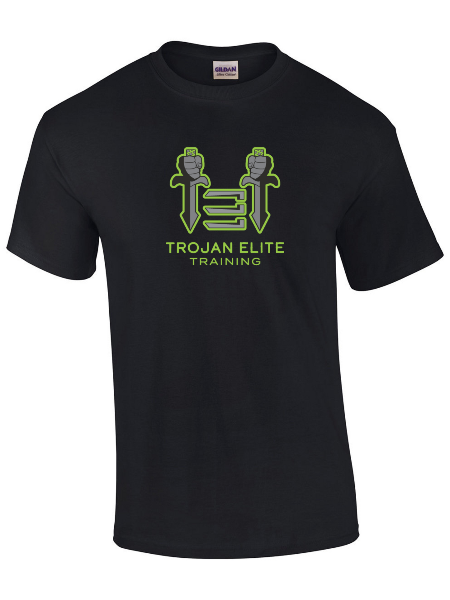 Trojan Elite Short Sleeve Tee Training Wear Black Mens 2Xl - Third Coast Soccer